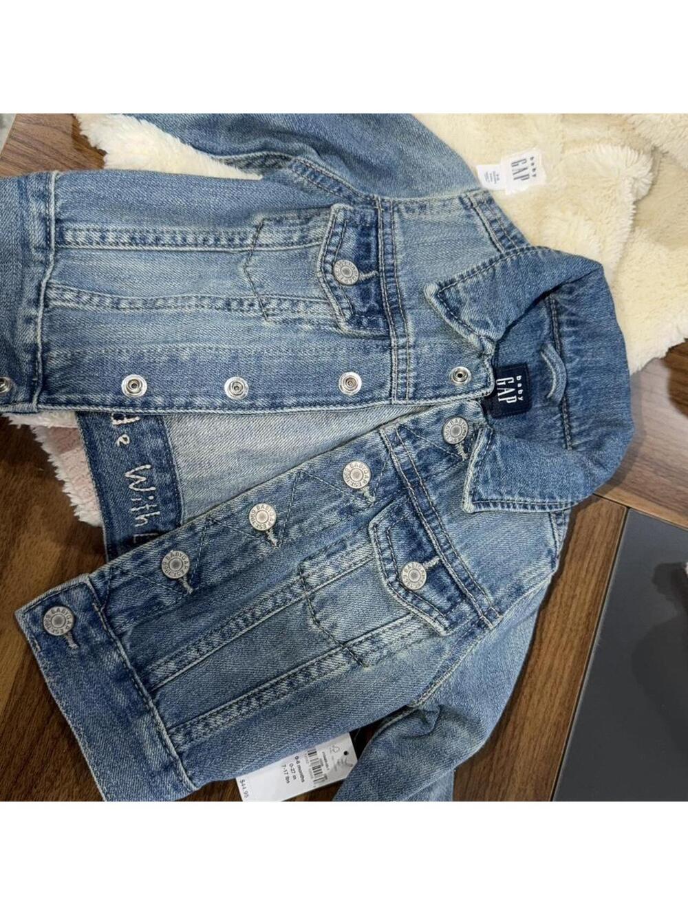 Baby Gap lot Jacket Cardigan Romper Kids 0-6M Multi NEW Denim Knit‎ Bear Ear